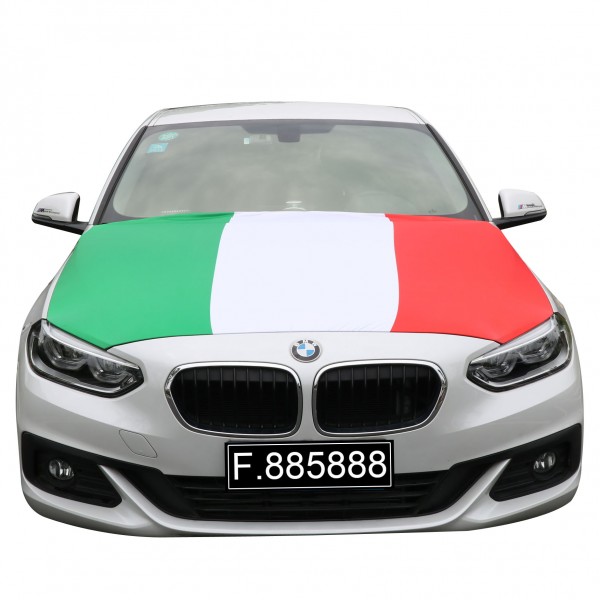 EM Fußball &quot;Italien&quot; Italy Italia Motorhauben Überzieher Auto Flagge