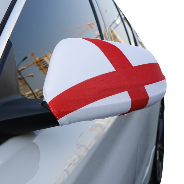 Auto Außenspiegel Fahne Set &quot;England&quot; Bikini Flagge EM WM