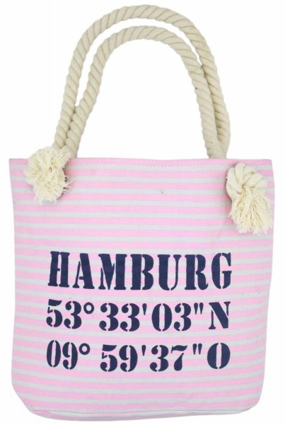XS Shopper &quot;Hamburg&quot; Shopper Tasche Koordinaten