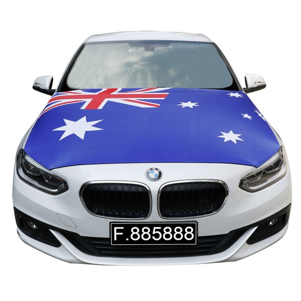 EM Fußball &quot;Australien&quot; Australia Motorhauben Überzieher Auto Flagge Fahne