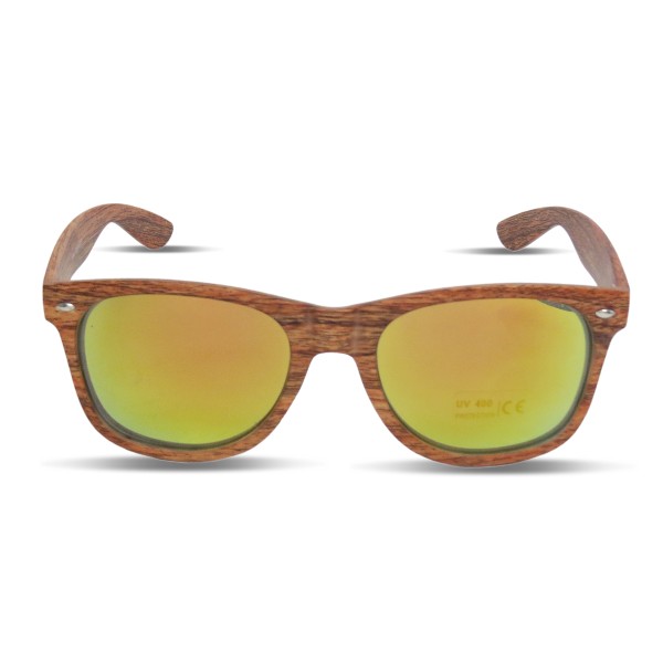 Sonnenbrille &quot;Wooden Classic&quot; Verspiegelt Brille Sommer