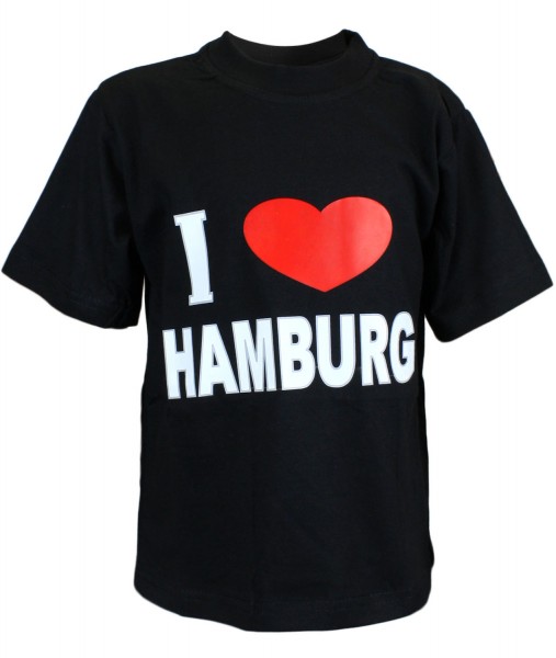 T-Shirt &quot;I love Hamburg&quot; Classic Cotton