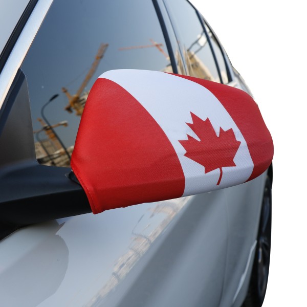 Auto Außenspiegel Fahne Set &quot;Kanada&quot; Canada Bikini Flagge EM WM