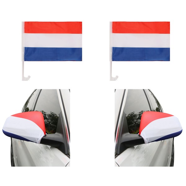 Fan-Package &quot;Car&quot; Worldcup Countries Football Flags Drive SET-3XL