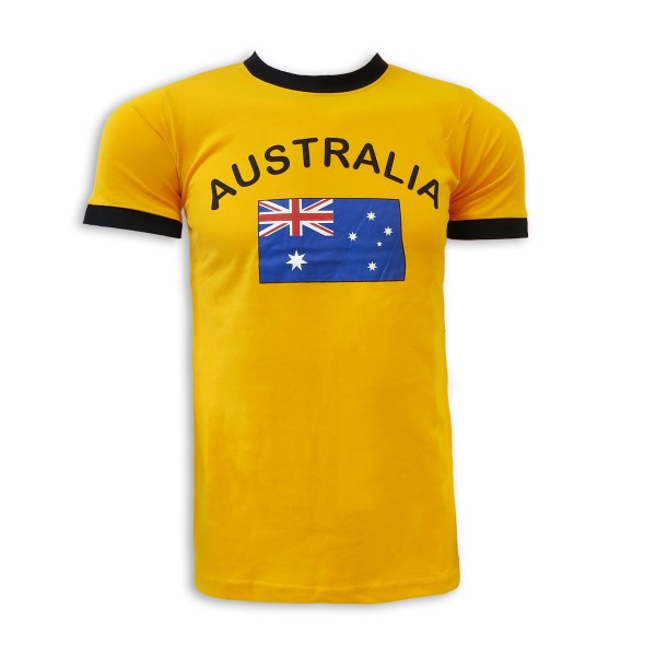 Fan-Shirt &quot;Australia&quot; Unisex Fußball WM EM Herren T-Shirt
