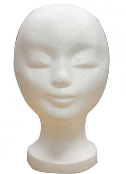 Display Hat Classic Woman Styrofoam Face Cap Holder