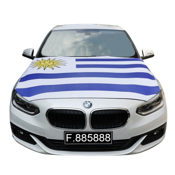 EM Fußball &quot;Uruguay&quot; Motorhauben Überzieher Auto Flagge Fahne