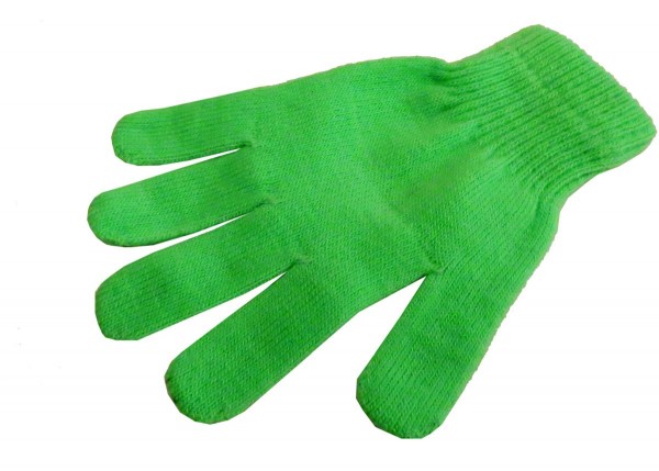 Strickhandschuhe Fingerhandschuhe Uni Neon knallig Unisex