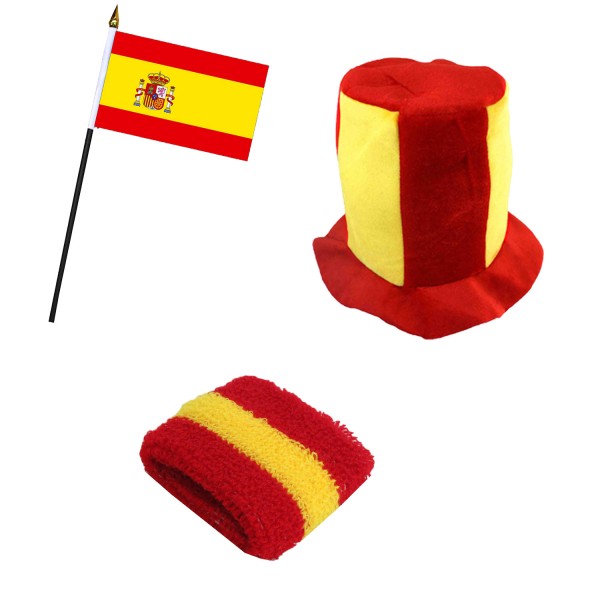 Fan Package Worldcup Countries Football Hat Sweatband Mini Flag SET-13