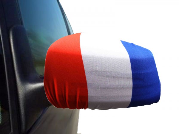 Auto Außenspiegel Fahne Set &quot;Frankreich&quot; France Bikini Flagge EM WM