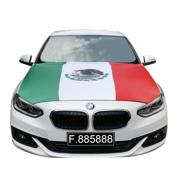 EM Fußball &quot;Mexiko&quot; Mexico Motorhauben Überzieher Auto Flagge Fahne