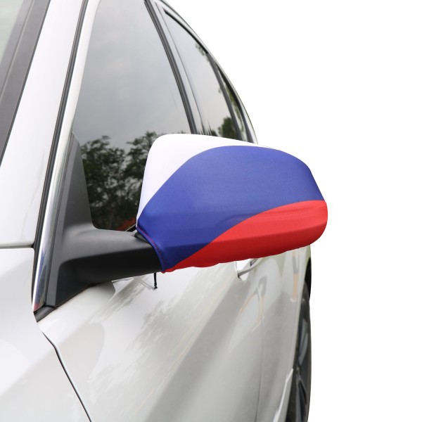 Auto Außenspiegel Fahne Set &quot;Russland&quot; Russia Bikini Flagge EM WM