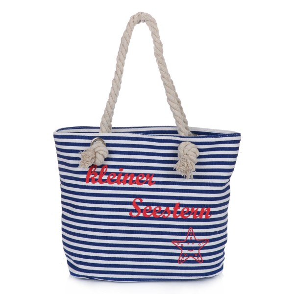 XS Shopper &quot;Little Sea Star&quot; Bag Maritime Stripes
