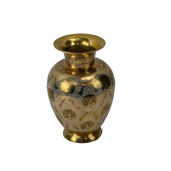 Vase aus Messing Orientalisch Gefäß Dekoration