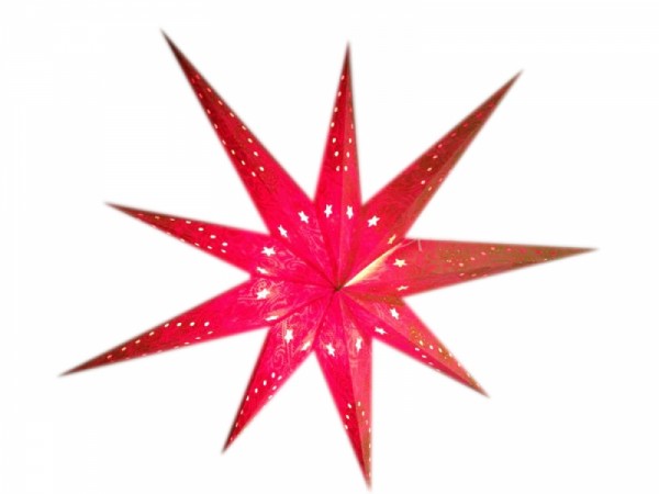 Christmas Star 9-Leaves paper-star Christmas decoration